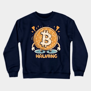 Bitcoin halving Crewneck Sweatshirt